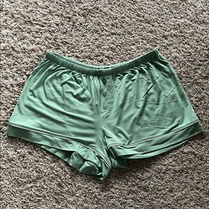 Aerie Seafoam Green Pajama Shorts